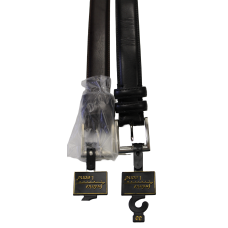 Men's Fashion Belt - Solid Faux Leather 