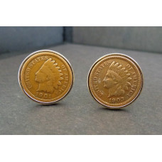 Indian Head Cuff Link